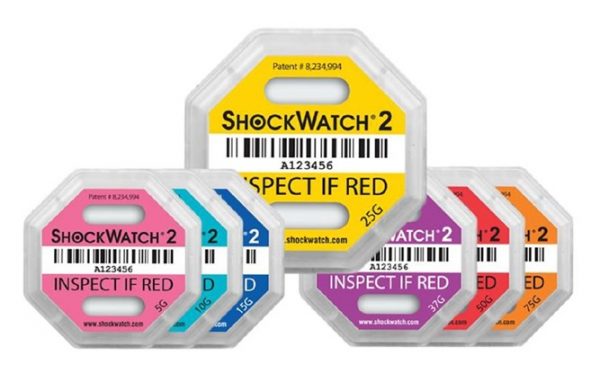 Indicatori d'urto - shockwatch